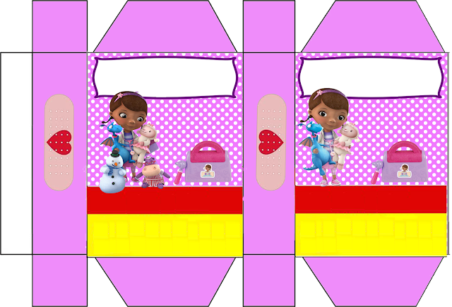 Dc Mcstuffins, Free Printable Box.