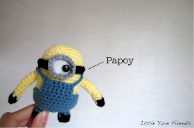 free despicable me crochet patterns