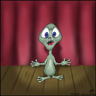 alien cartoon