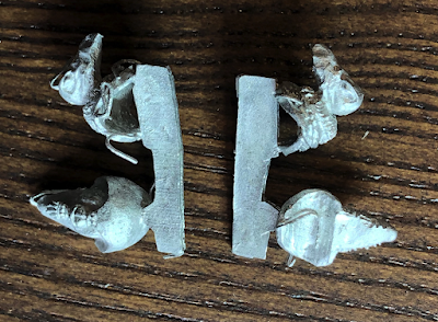 Blood Bowl Team Khemri Position Heads Sprue