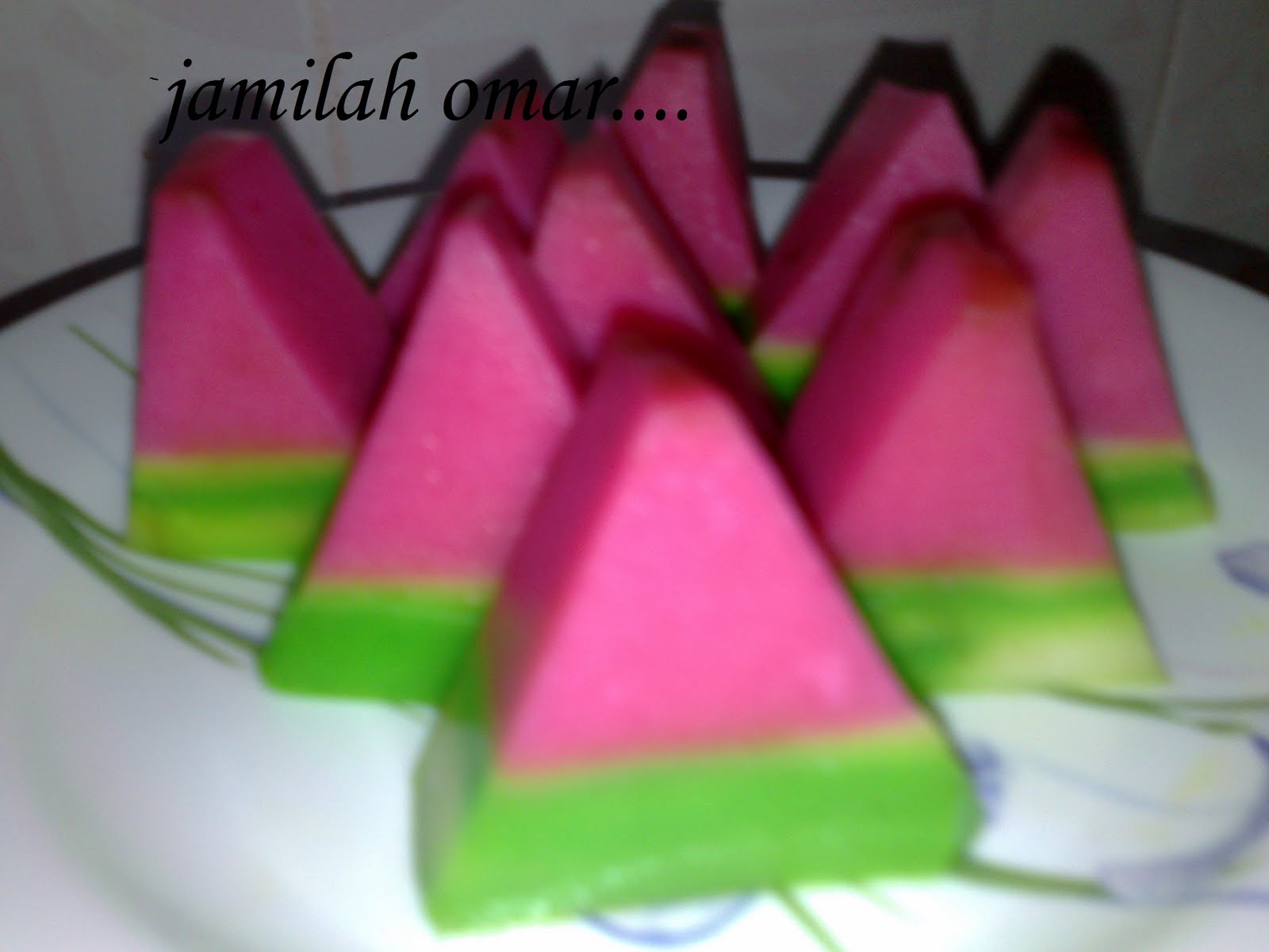 Resepi Puding Tembikai Susu - Hirup a