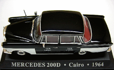 Mercedes 200 D - Taxi Cairo