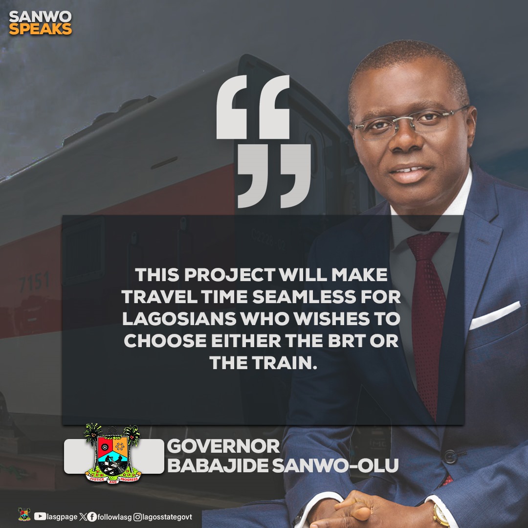 The Lagos Mass Rail Transit (LMRT) Red Line Rail project (Oshodi Terminal) commissioned by President Asiwaju Bola Ahmed Tinubu on Thursday 29 February, 2024