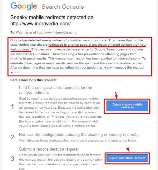 Cara Mengatasi Google Sandbox dan Deindex Akibat Sneaky Mobile Redirects Salam -  Cara Mengatasi Google Sandbox dan Deindex Akibat Sneaky Mobile Redirects