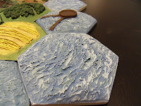 Settlers of Catan Homemade 3d Pieces Alumilite Plastic Resin