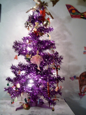 Purple Christmas Tree