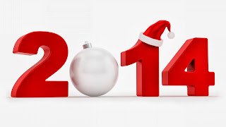 happy new year christmas 2014 wallpaper in 3d