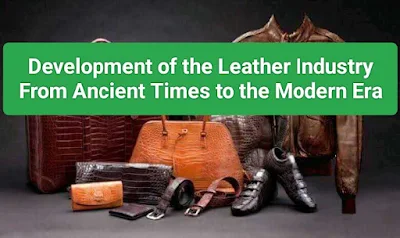 Development of the Leather Industry From Ancient Times to the Modern Era