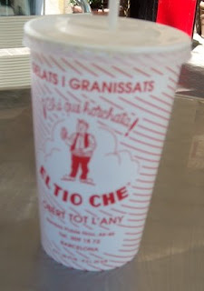 Un vaso de Orxata de El Tio Che