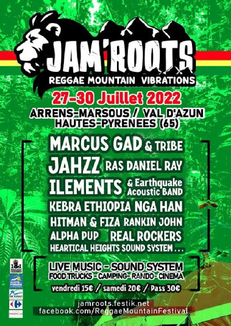 Festival JAM’ROOTS Reggae 2022