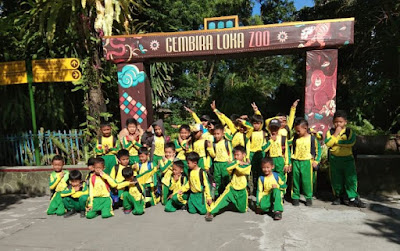 SD Muhammadiyah Ngijon 1 Kunjungi Gembira Loka Zoo