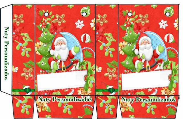 Santa y Renos: Kit para Navidad Para Descargar Gratis.