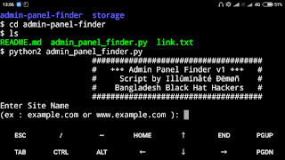 Cara Install Admin Finder Di Termux Terbaru, install admin finder termux, tutorial cara mencari halaman login admin dengan termux.