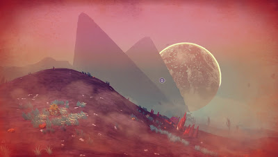 Joli screenshot de Moggy sur le jeu vidéo No Man's Sky.