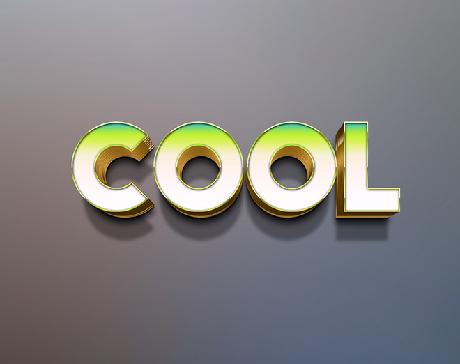 Free 3D Text Effects Style