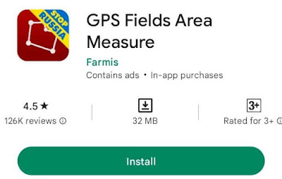 gps fields area measure