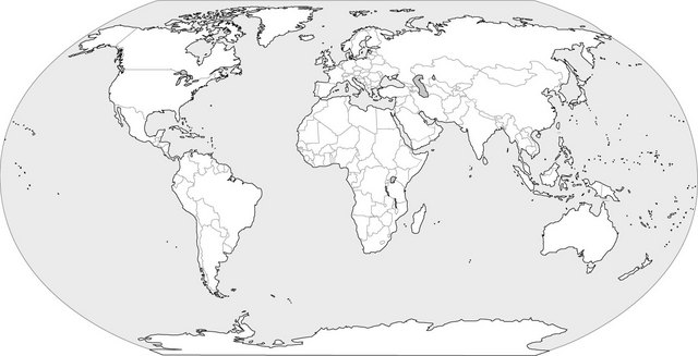 map of world with countries labeled. world map with countries