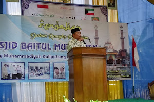 PERESMIAN MASJID BAITUL MUTAQIN GRUMBUL KALIPETUNG OLEH KEPALA DESA KLAPAGADING H.RUDIANTO SEKALIGUS SELAKU KETUA PANITIA PEMBANGUNAN