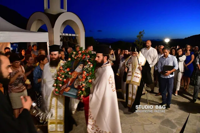 Αρχιερατικός εσπερινός για την εορτή του Αγίου Λουκά στα Λευκάκια Ναυπλίου (βίντεο)