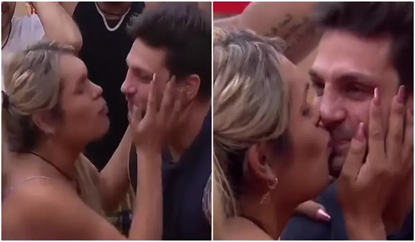 Wendy Guevara le da un beso de lengua  a su amigo y causa polémica 