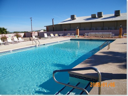 heated pool
