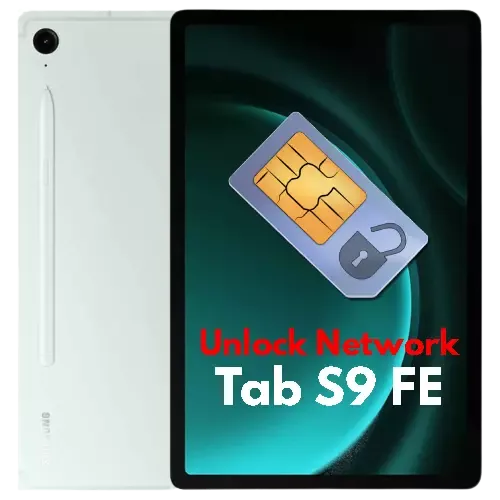 Unlock Network Samsung Galaxy Tab S9 FE SM-X516 | SM-X518