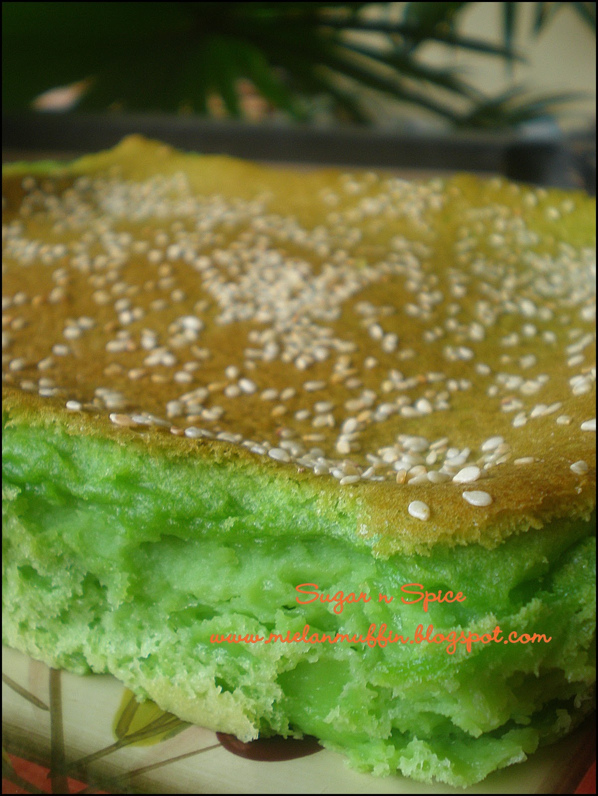 Sugar 'n' spice: Kueh Bakar / Bingka Pandan