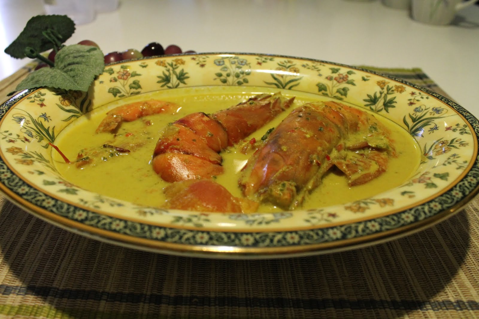 Udang Harimau Masak Lemak Cili Padi - Azie Kitchen