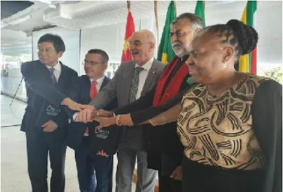 Prahlad Singh Patel participates in BRICS Culture Ministers’ Meet at Curitiba, Brazil