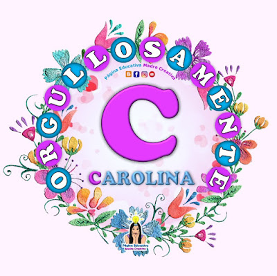 Nombre Carolina - Carteles para mujeres - Día de la mujer