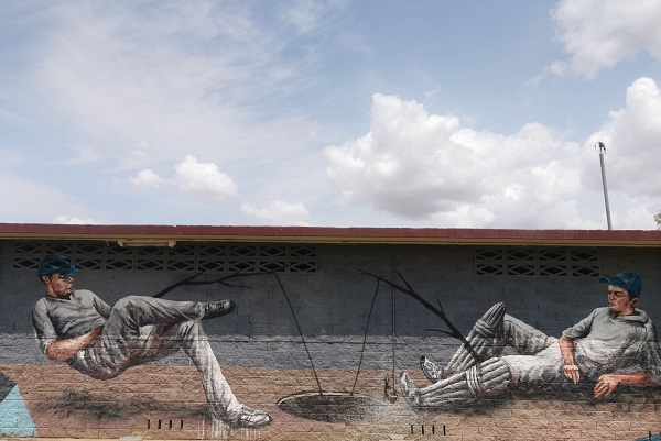 Street Art in Wagga Wagga by Fintan Magee