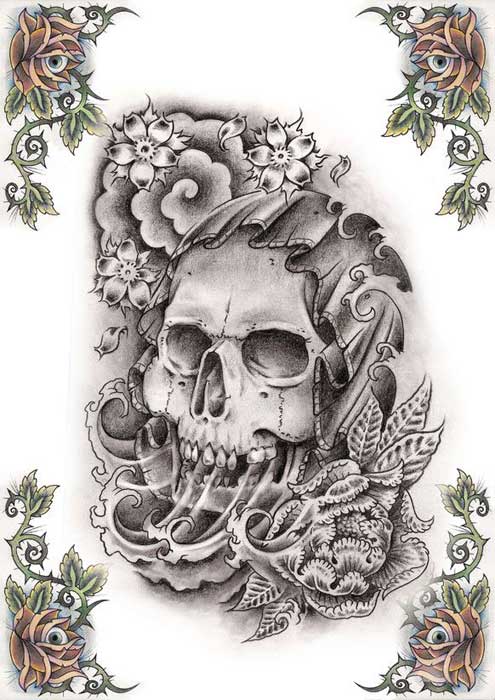best skull tattoos ever