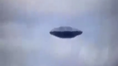 Flying Saucer UFO sighting that is clear video evidence of Extraterrestrials.