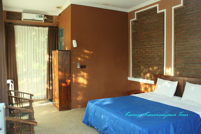 Kamar di hotel escape karimunjawa