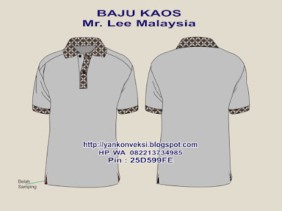 BAJU KAOS BATIK PESANAN MR LEE MALAISYA