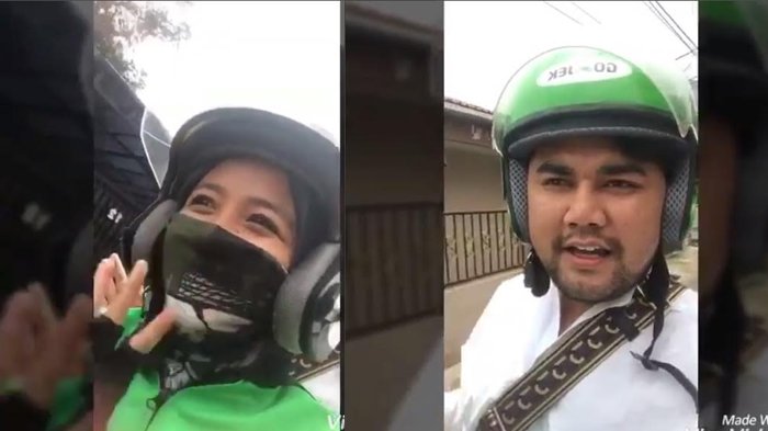 Terpesona Diantar Driver Ojek Cantik, Pria ini Lakukan Hal 