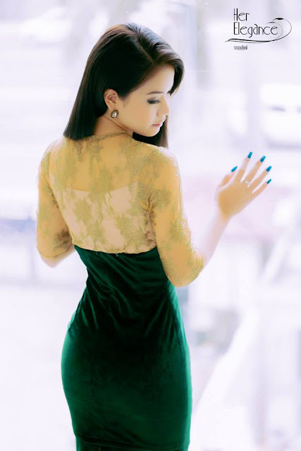 myanmar attractive model