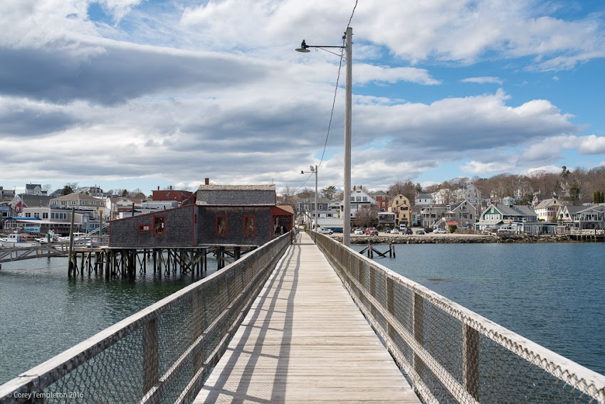 Photos of Boothbay Harbor, Maine by Corey Templeton. April 2016.