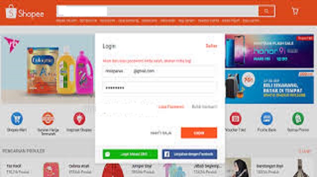 Cara Mengatasi Akun Shopee Tidak Bisa Login