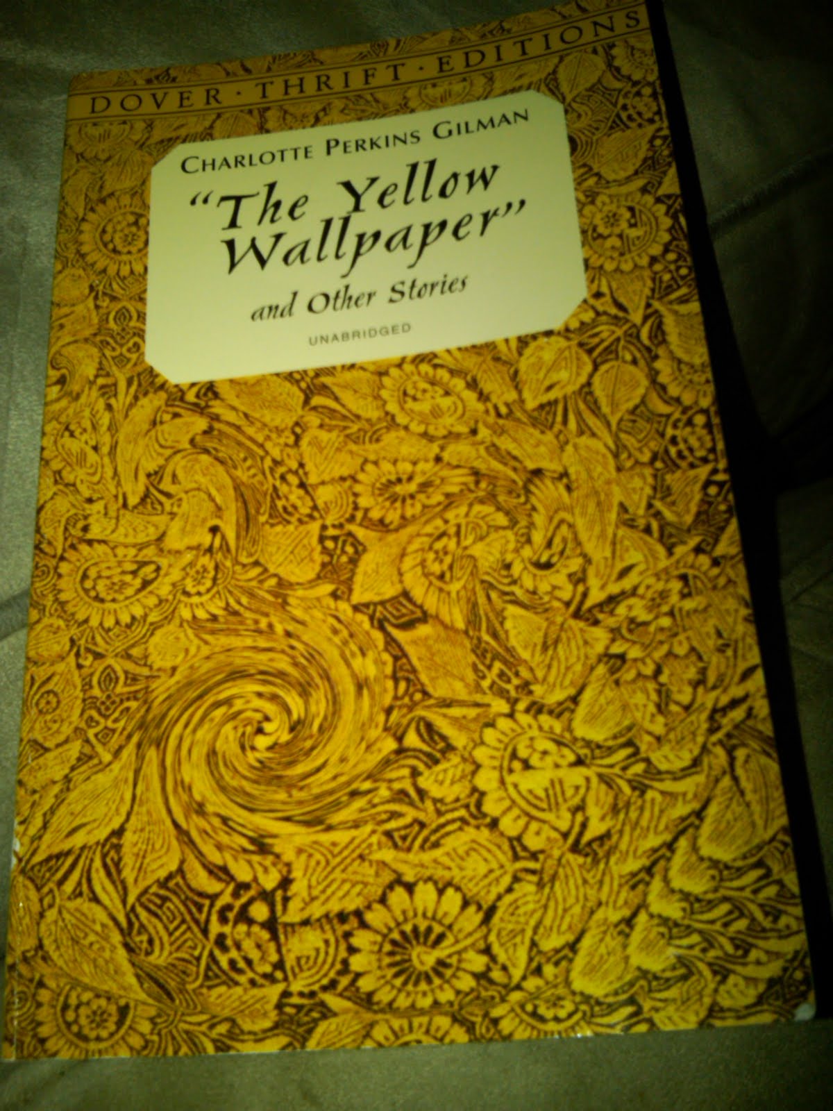 Yellow Wallpaper Gilman