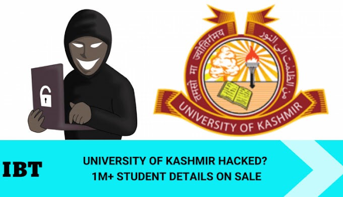 Personal data of 1M+ Kashmir University students hacked; put on sale for $250