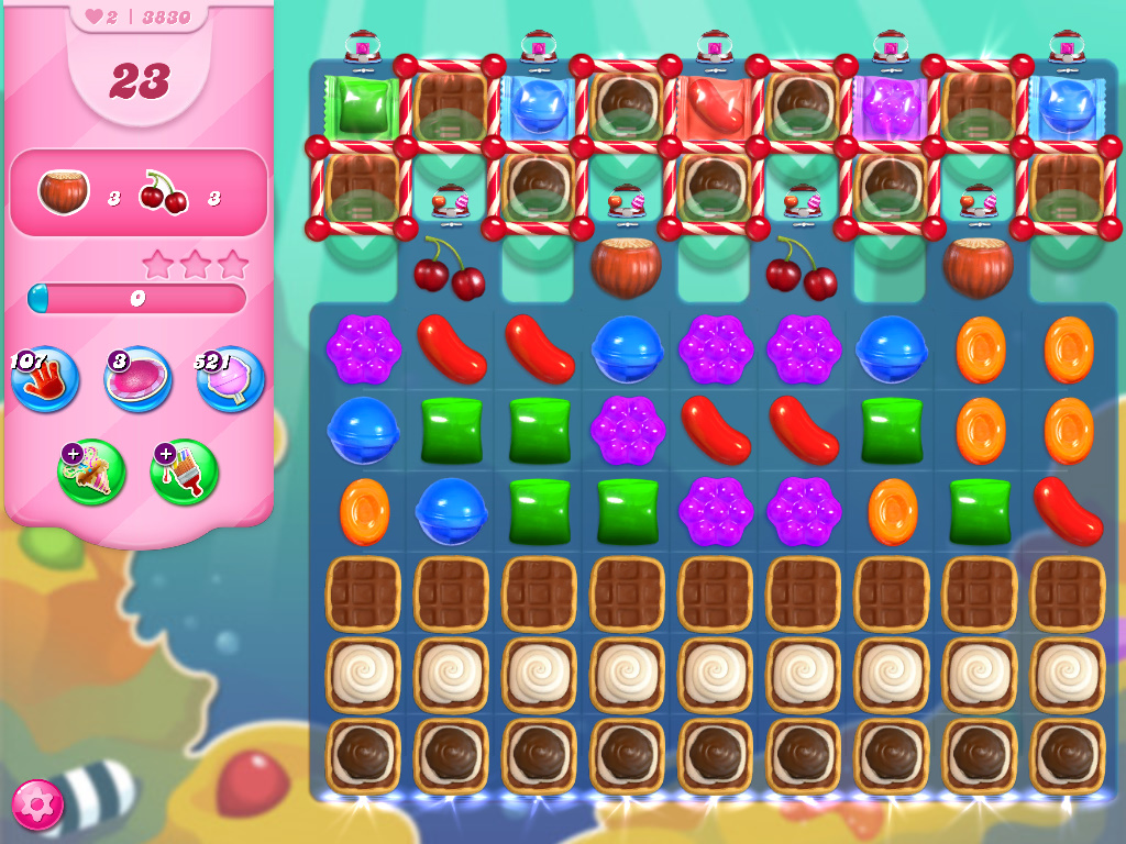 Candy Crush Saga level 3830