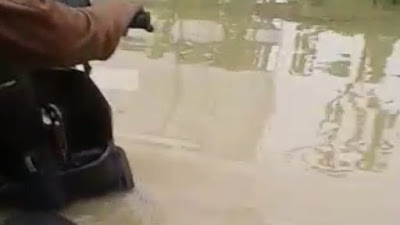 Beredar Video Diduga Banjir Kampung Linduk Desa Gabus