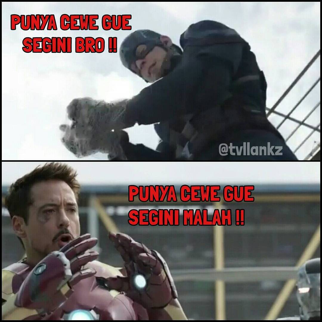 Meme Lucu Captain America Civil War Disini Aja Tempatnya