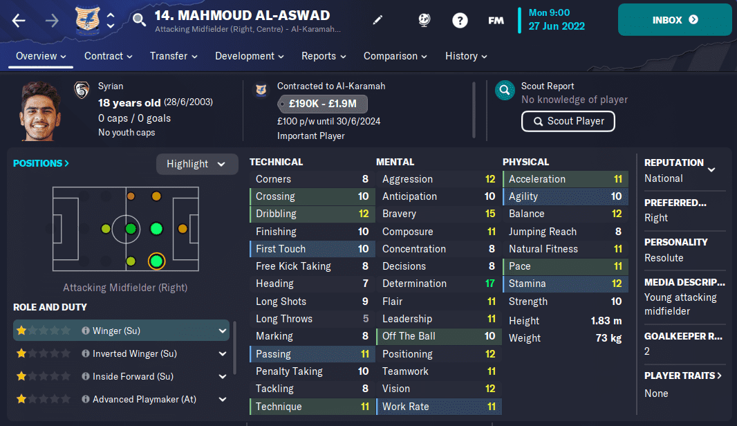 FM23 Mahmoud Al-Aswad