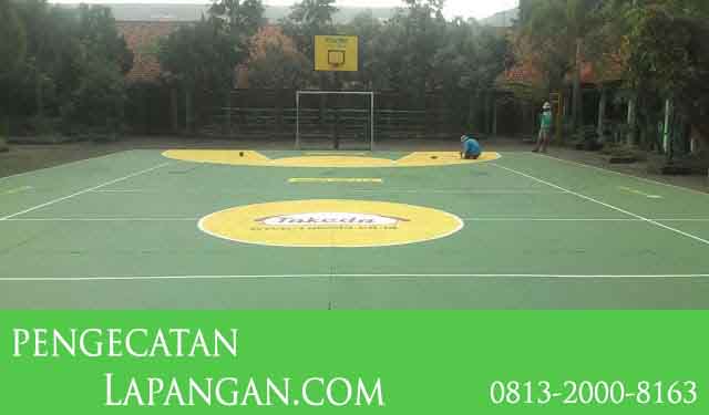 pengecatan lapangan