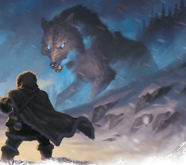 Erling and the winter wolf