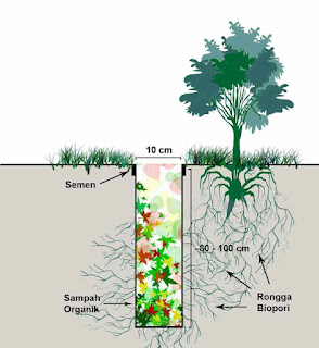 lingkungan dan kesehatan, Manfaat Teknologi Biopori Untuk Lingkungan Hidup