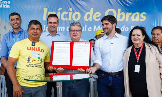 João Azevêdo celebra parceria com governo federal para construção de 927 unidades habitacionais