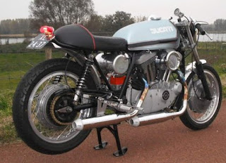 la haduc sportster cafe racer sixty style